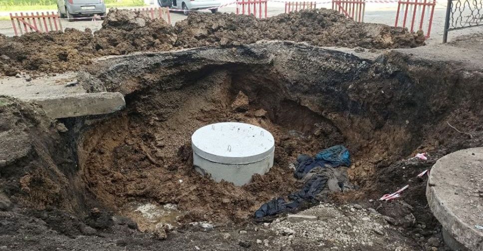 Завершен ремонт канализационного коллектора в микрорайоне «Южный»