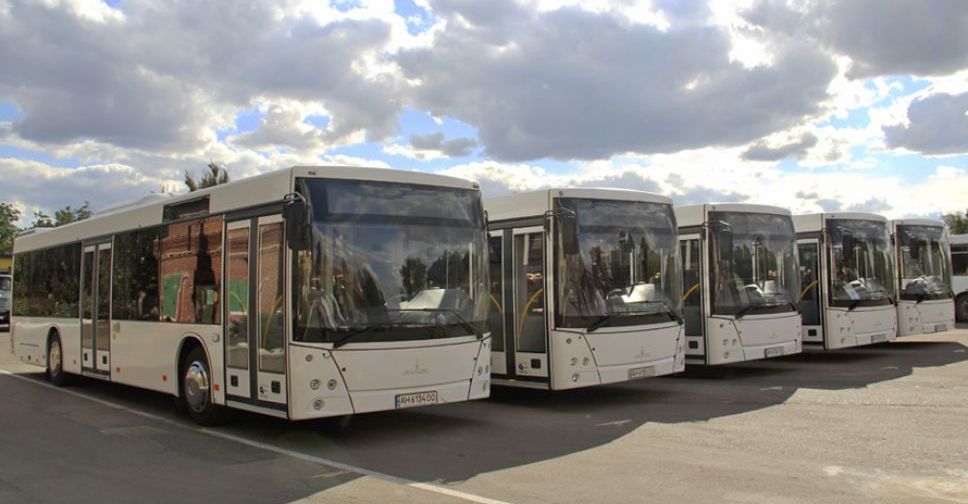 Автопарк АП «Укрстрой» пополнился новыми автобусами