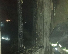Ночью в Мирнограде горела квартира