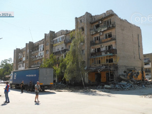 У Покровській МВА озвучили плани щодо відновлення будинку, в який влучила ракета 7 серпня