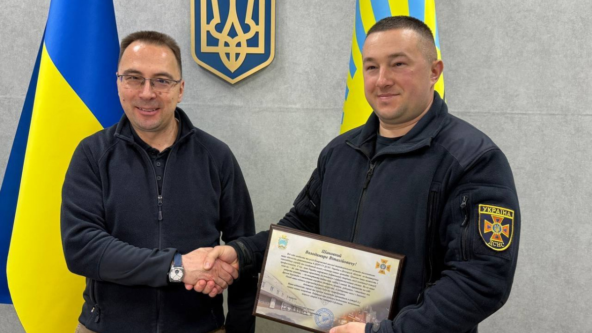 Сергій Добряк відзначив роботу особового складу 9 ДПРЗ