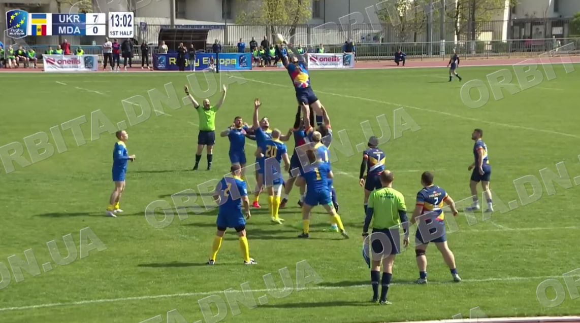 Перемога у Кишиневі: збірна України з регбі обіграла Молдову на Чемпіонаті Європи