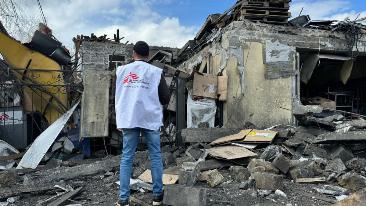 Внаслідок атаки по Покровську повністю зруйновано офіс «Лікарів без кордонів»