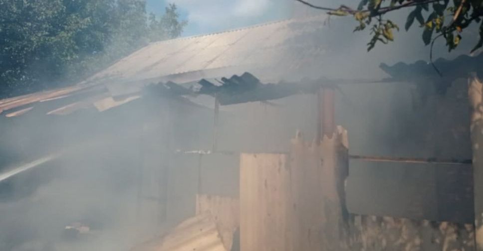 В Лысовке второй раз за неделю горел тот же дом