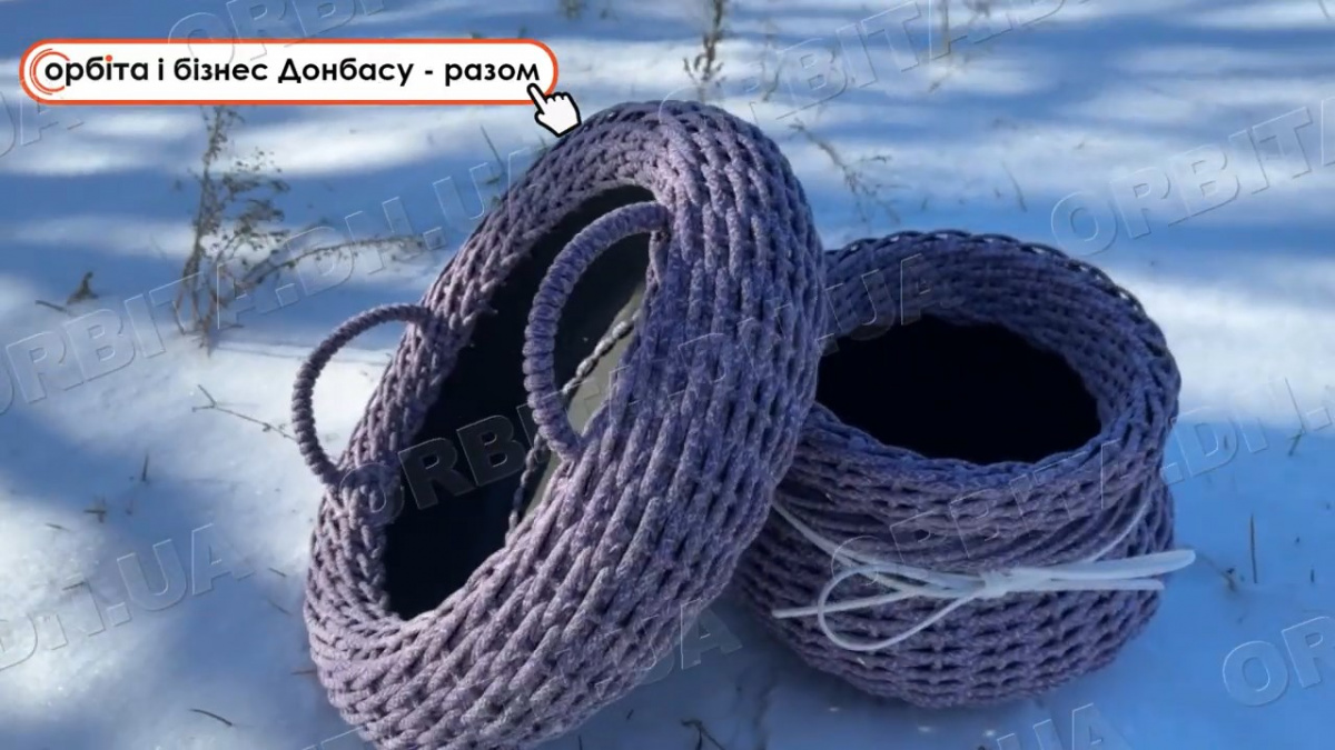 Юлія Книжник з Добропілля: плетіння кошиків допомогло після евакуації