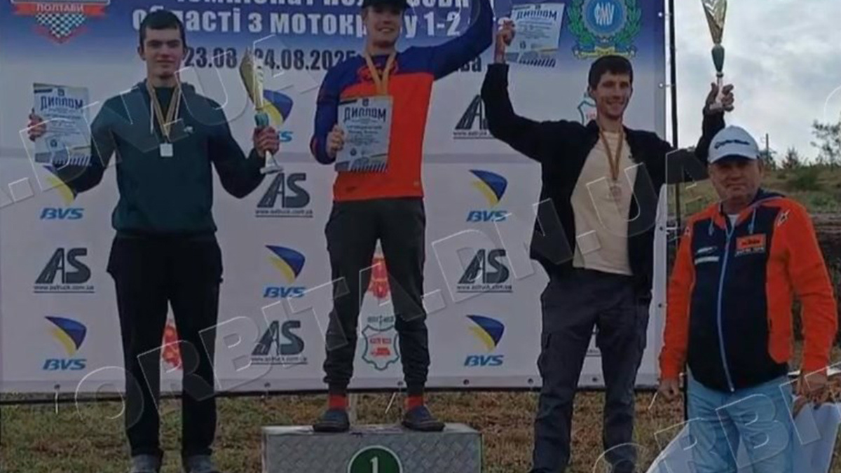 Срібло і бронза Чемпіонату України: Федір Шутько з Донеччини – серед кращих мотогонщиків