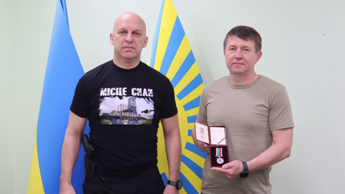 Начальник Селидівської МВА отримав відзнаку Президента України