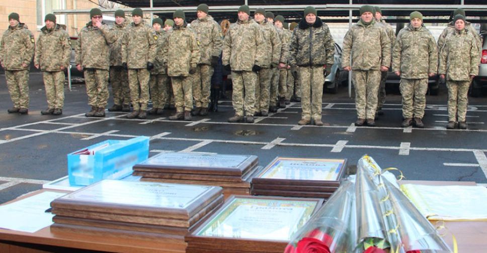 Сотрудников Покровско-Ясиноватского ОГВК поздравили с Днем Вооруженных Сил Украины