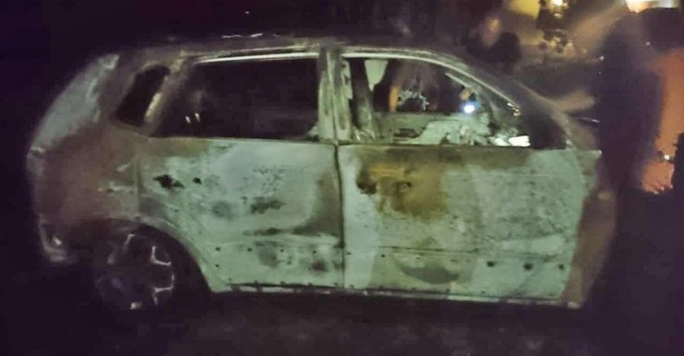 В центре Мирнограда взорвался легковой автомобиль