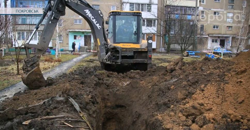 Погода – не завада. Покровський міськводоканал замінює мережі