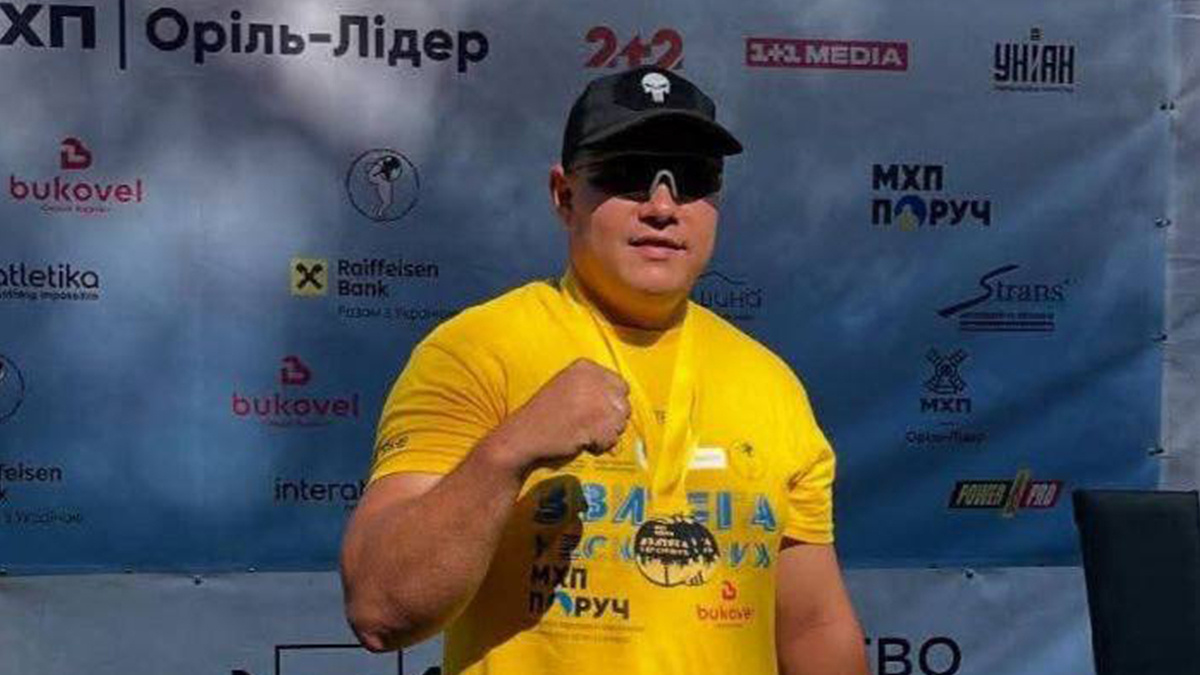 Спортсмен з Покровської ТГ став одним з найкращих на Всеукраїнських змаганнях «Звитяга нескорених»