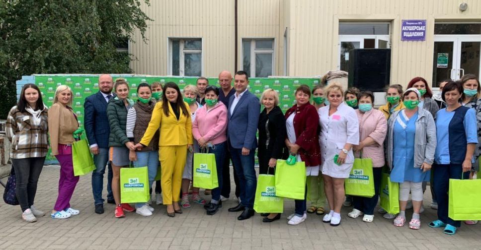 Команда Президента в Покровске презентовала проект будущего перинатального центра