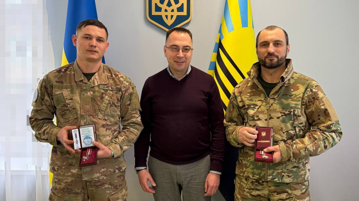 Сергій Добряк відзначив військових, які боронять Покровський напрямок