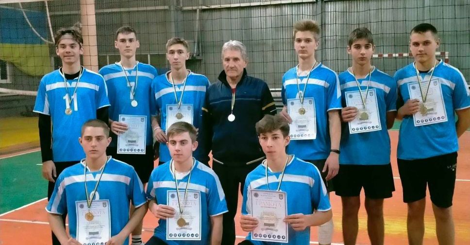 Юні волейболісти покровської ДЮСШ - чемпіони Донецької області