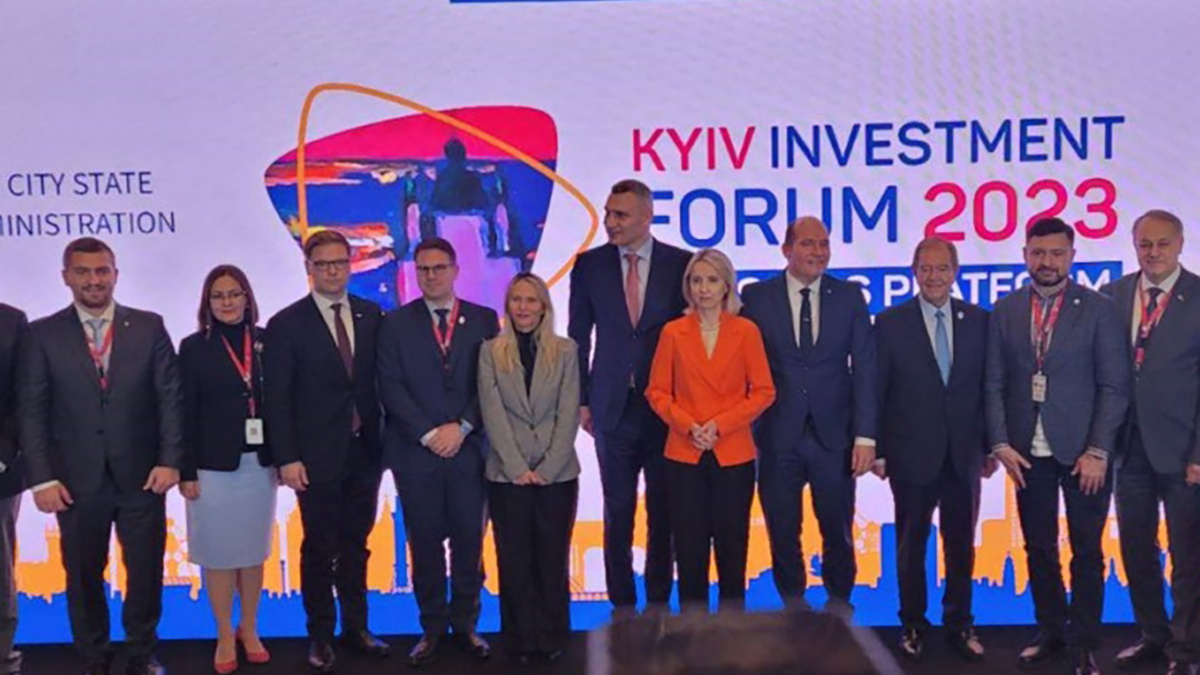 Проєкт відродження Маріуполя представили на Київському економічному форумі в Брюсселі