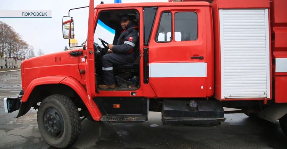 Час новин. Пожежна бригада транспортної дирекції «Метінвест Покровськвугілля» проходить спеціалізоване навчання