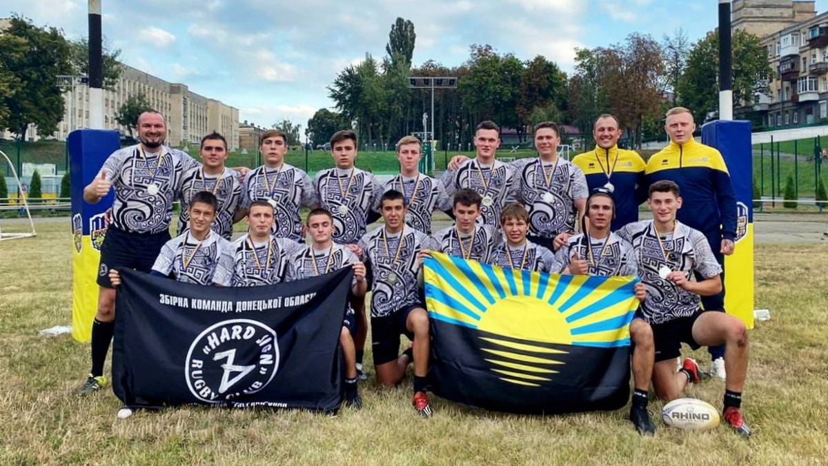Збірна Донецької області здобула «срібло» чемпіонату України з регбі-7 у Вищій лізі