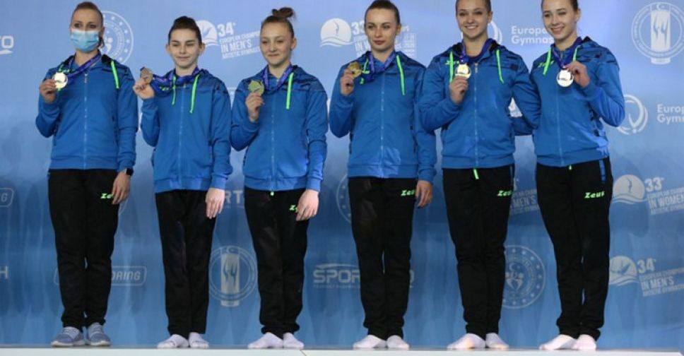 Украина впервые в истории выиграла чемпионат Европы по спортивной гимнастике