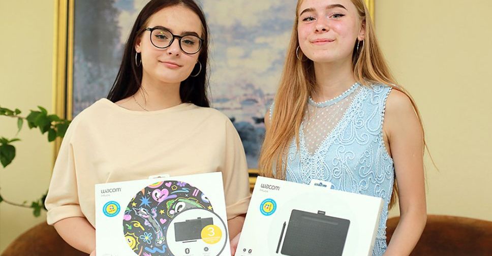 «Донецксталь» и ШУ «ПОКРОВСКОЕ» наградили победительниц всеукраинского конкурса «Охрана труда глазами детей»
