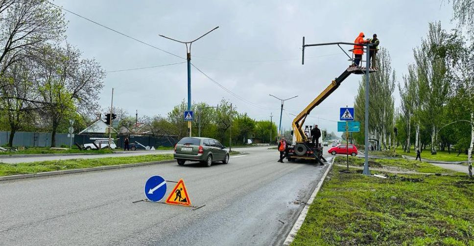 У Покровську біля Екомаркету запрацює світлофор