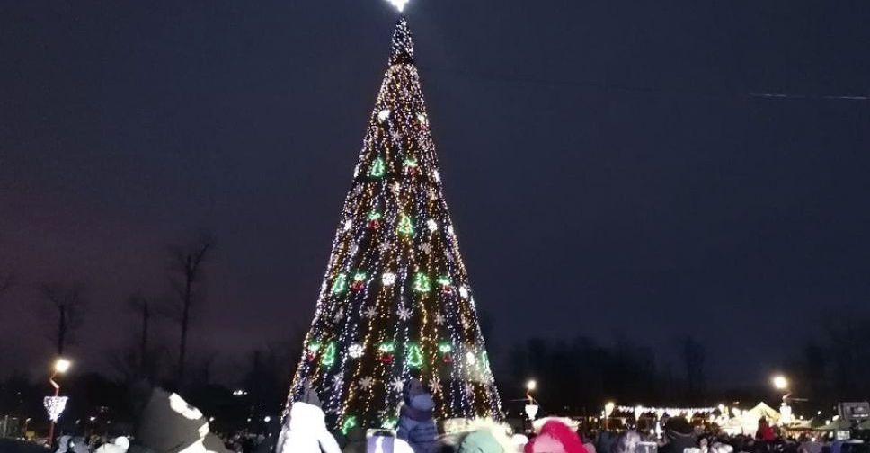 У главной елки Покровска отметят Новый год по новому и старому стилю