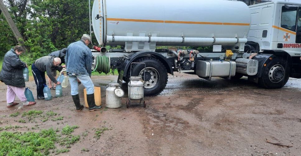 Про підвіз води в Покровській громаді 9 червня