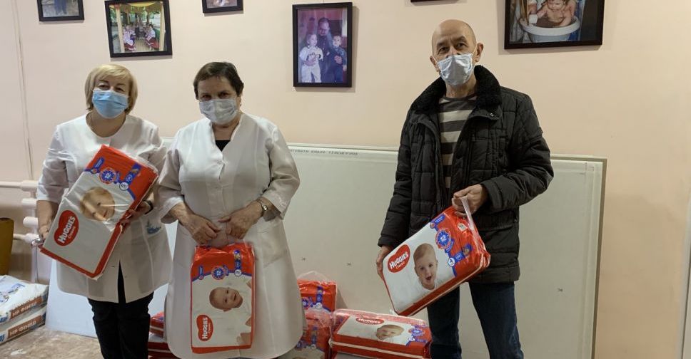 Працівники Донецької митниці передали подарунки дитячому будинку Краматорська