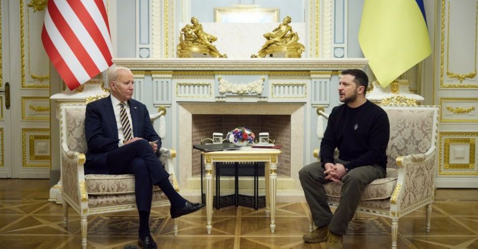 Володимир Зеленський зустрівся у Києві з Президентом США