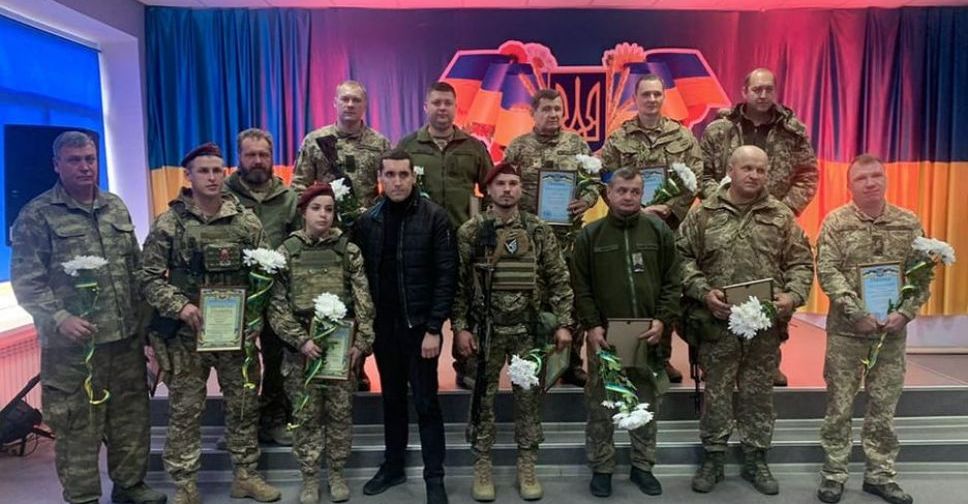 У Добропіллі вітали зі святом захисників і захисниць України