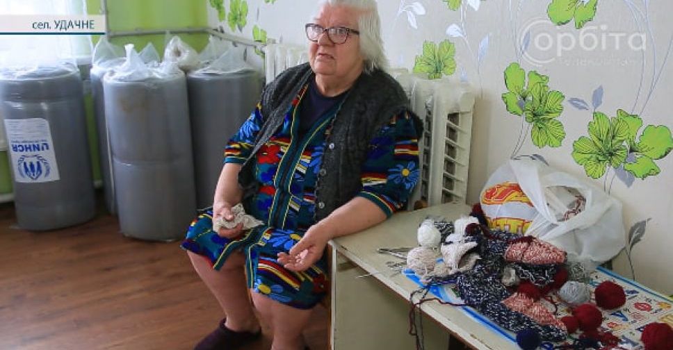 Донеччина. На шляху до перемоги. Пункт незламності в Удачному став домівкою для бабусі з Авдіївки