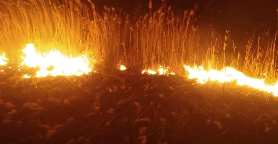 В центре Покровска произошло масштабное возгорание