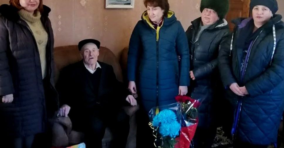 Мешканець Покровського району Григорій Ченченко відзначив 100-річний ювілей