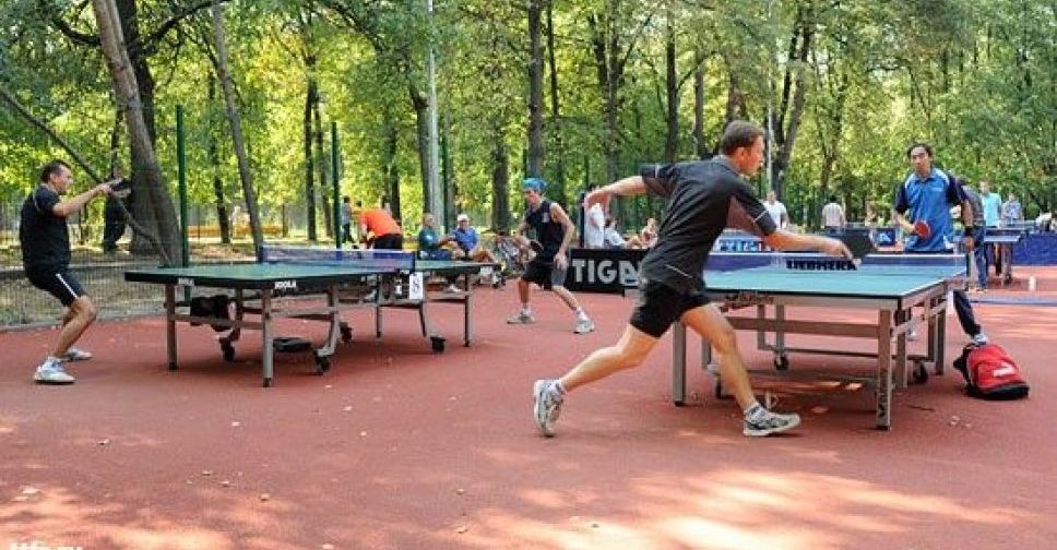 В субботу любители настольного тенниса Покровска посоревнуются на свежем воздухе
