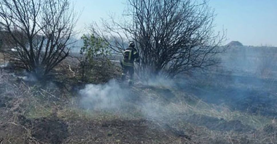 В Покровском районе сгорело 2 гектара камыша