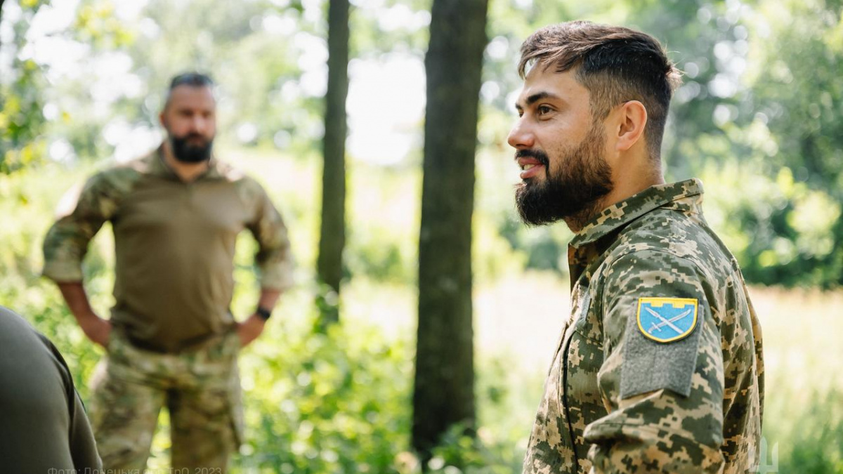 Головний сержант Єгор Фірсов з Донеччини нагороджений «Золотим хрестом»