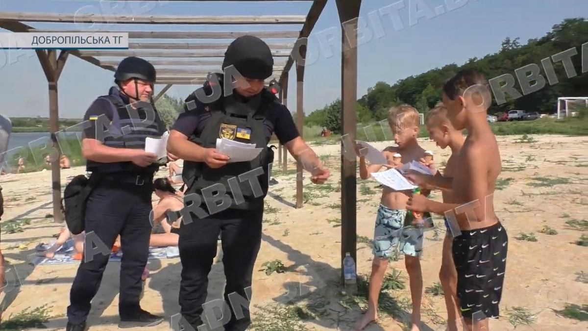 Порятунок від спеки: у Добропільській громаді рятувальники нагадали правила поводження на воді