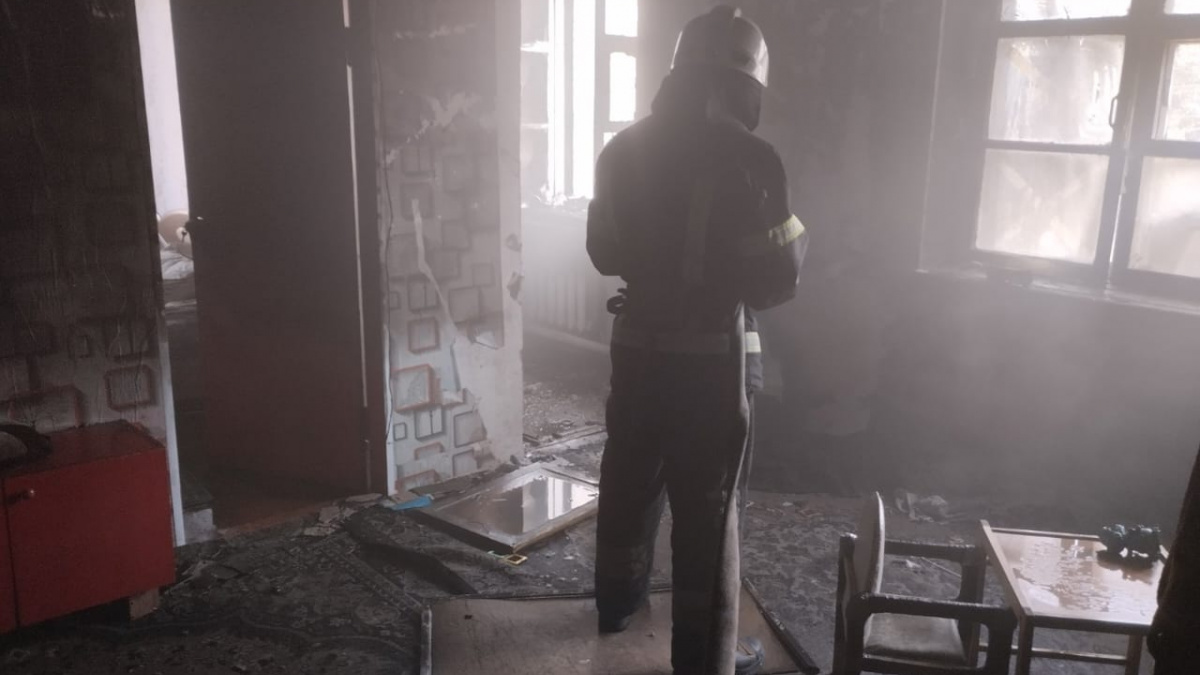У Покровську внаслідок пожежі травмована жінка