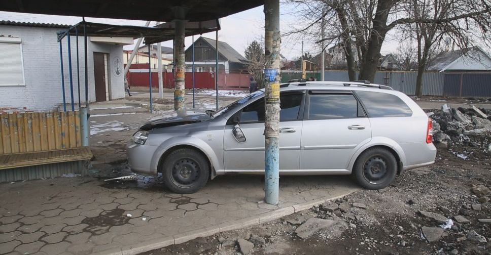 В Покровске в районе Эко-маркета произошло ДТП