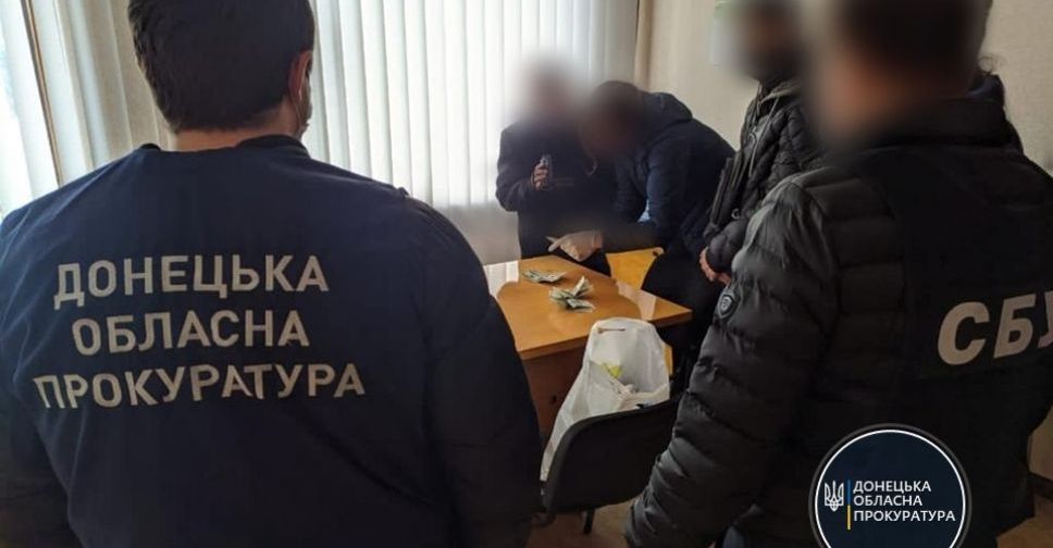 В Донецкой области заместитель мэра попался на взятке