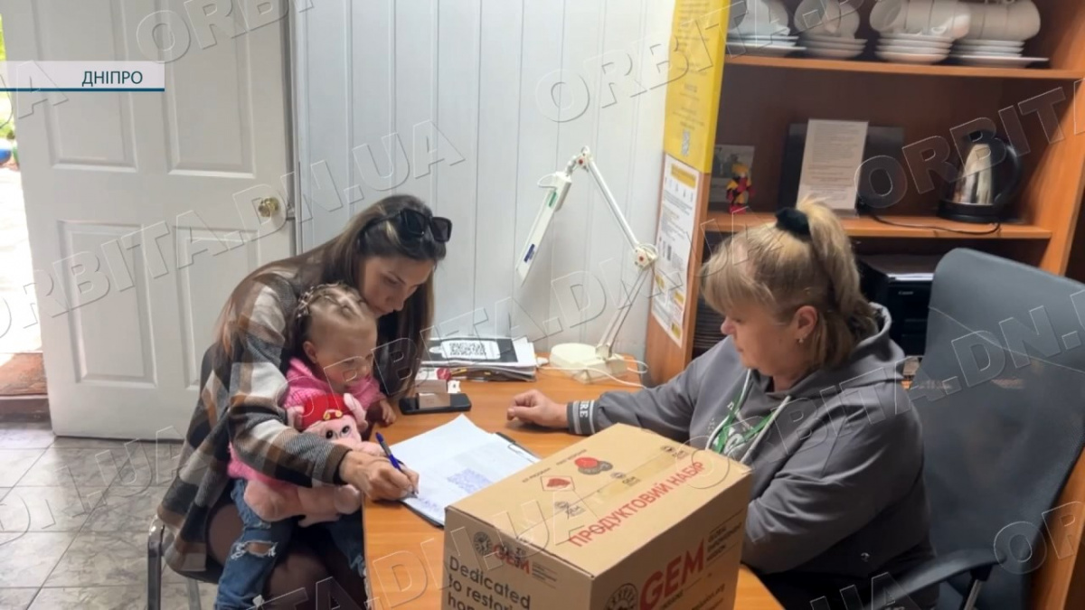 Підтримка в евакуації: покровчани отримали продуктові набори від БФ «GEM»
