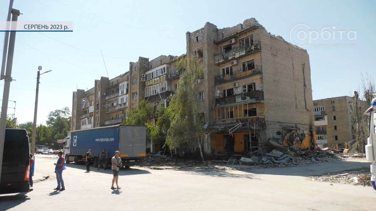 У Покровській МВА озвучили плани щодо відновлення будинку, в який влучила ракета 7 серпня