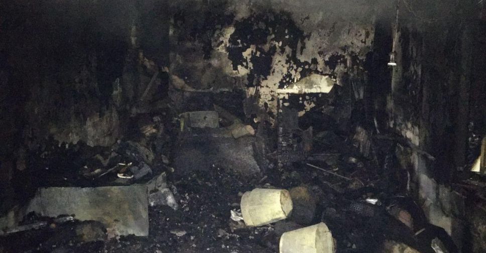 В выходные спасатели трижды тушили пожары в хозпостройках Мирнограда и Покровского района