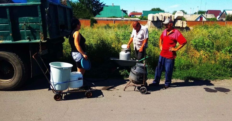 У Покровську розвозять воду по приватному сектору