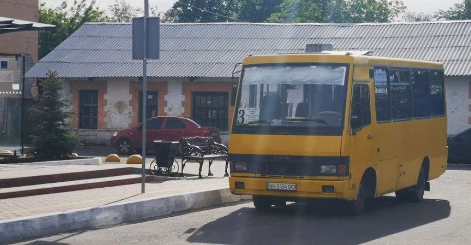 Графік руху маршрутних автобусів у Покровську 7 липня