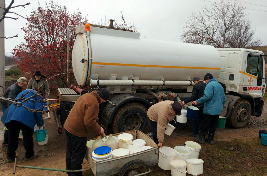 Про підвіз питної води в Покровській громаді 21 лютого