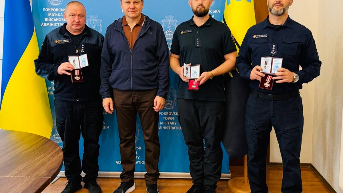 У Покровській МВА відзначили працівників ДСНС з нагоди професійного свята