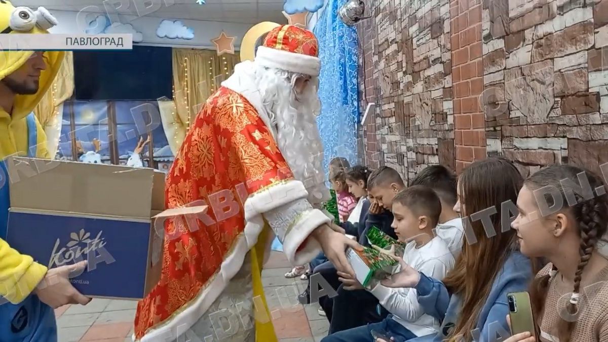  для покровських школярів пройшов різдвяно-новорічний захід у Павлограді