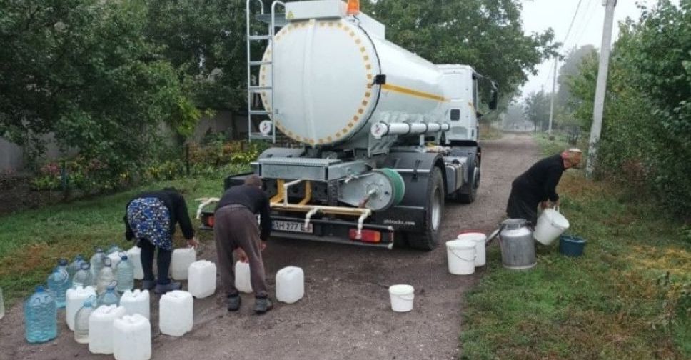 Графік підвозу питної води у Покровську 18 жовтня