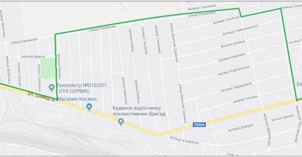 У Покровську визначено нові шляхи об’їзду ділянки вулиці Шмидта, що ремонтується