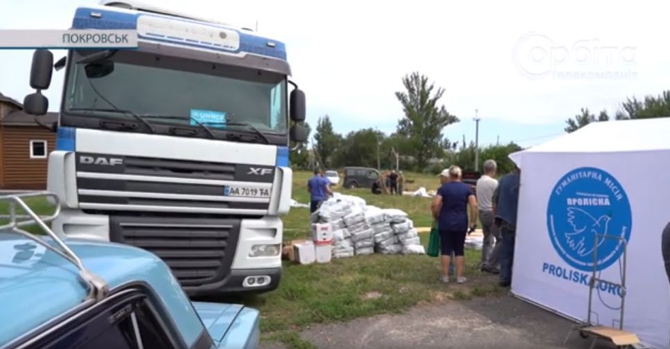 ГО «Проліска» доставила до Покровська партію будматеріалів